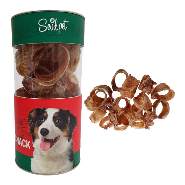 تشویقی طبیعی نای گاو خشک شده سویل پت