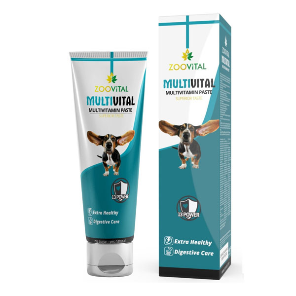 خمیر مولتی ویتامین سگ زوویتال حاوی تائورین