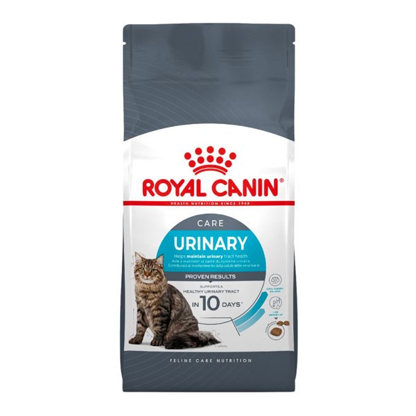 غذا خشک گربه رویال کنین مدل یورینری کر