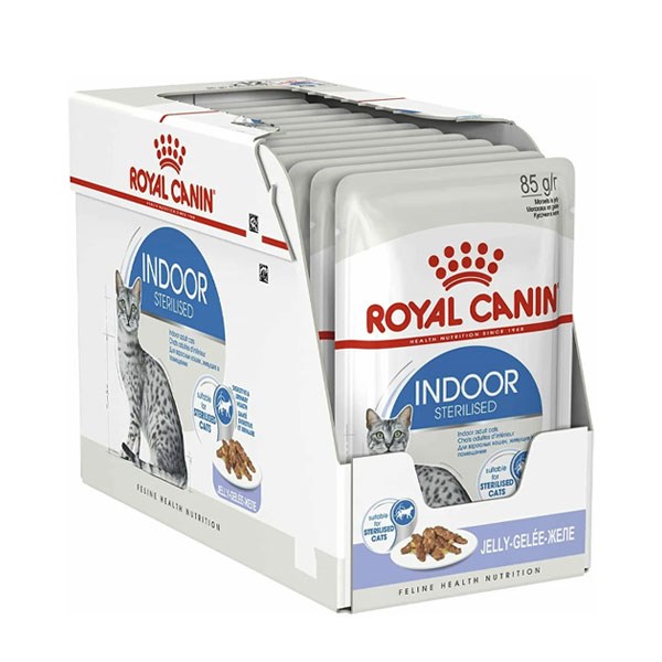 پوچ گربه رویال کنین مدل ایندور استرلایزد