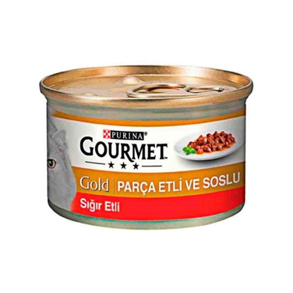 کنسرو گورمت گلد گریوی با طعم گوشت