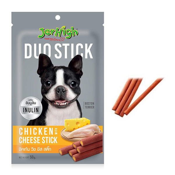 تشویقی مغزدار سگ جرهای طعم مرغ و پنیر