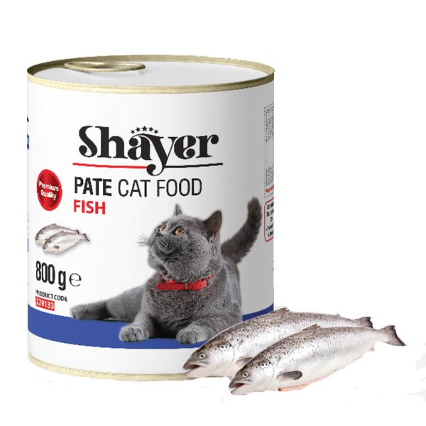 کنسرو پته گربه طعم ماهی شایر