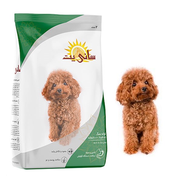 غذا خشک توله سگ نژاد کوچک سانی پت