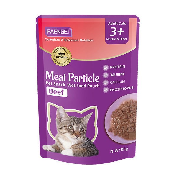 پوچ گربه چانکی فنبی طعم گوشت