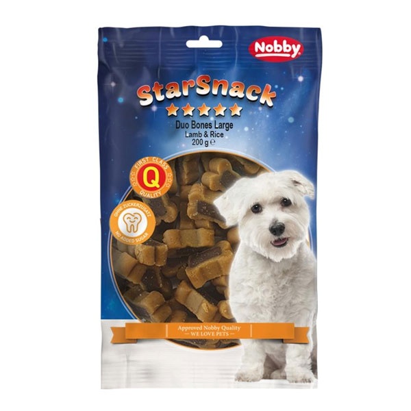 تشویقی سگ نوبی مدل Duo Bones Large