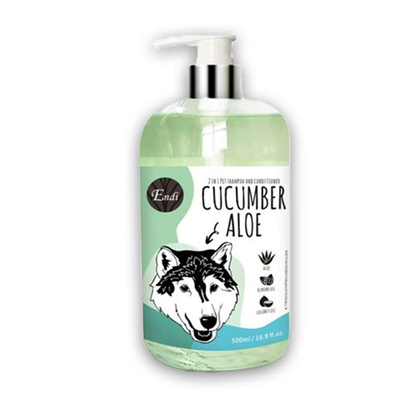 شامپو سگ اندی با رایحه خیار و آلوئه ورا