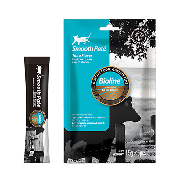 بستنی گربه بایولاین طعم ماهی تن