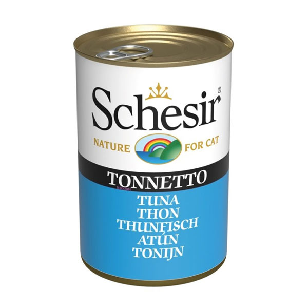 کنسرو گربه با طعم ماهی تن شسیر