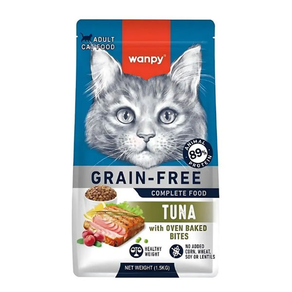 غذا خشک گربه ونپی با طعم ماهی تن