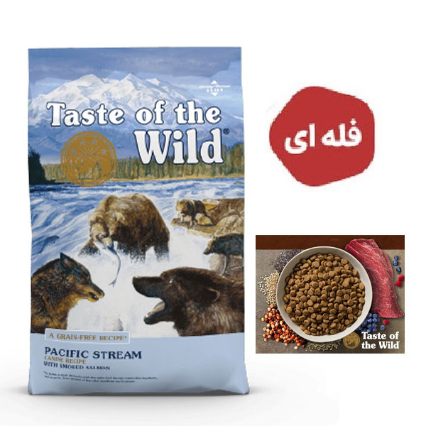 غذا خشک سگ تیست آف د وایلد با طعم ماهی سالمون