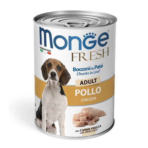 کنسرو سگ مونژه با طعم مرغ