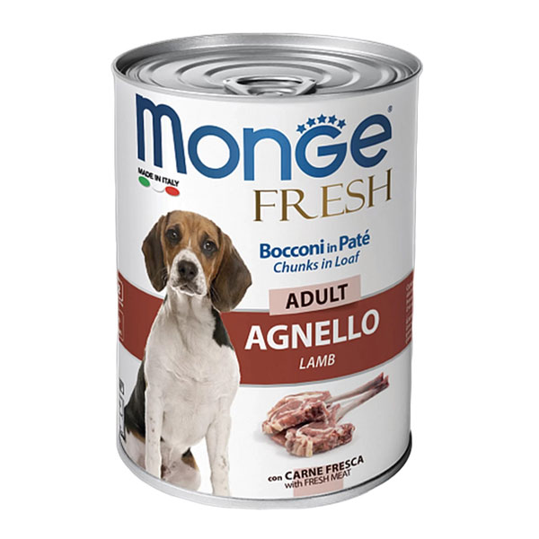 کنسرو سگ مونژه با طعم گوشت بره