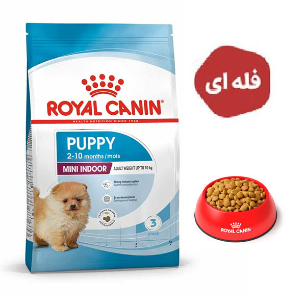 غذا خشک سگ مدل مینی ایندور پاپی رویال کنین