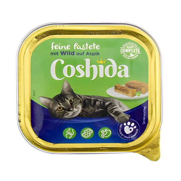 ووم گربه کوشیدا طعم گوشت شکار