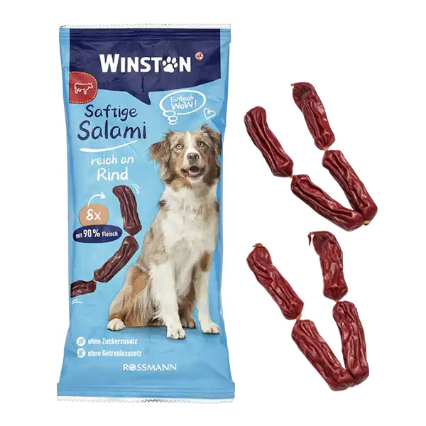 تشویقی سوسیسی سگ وینستون طعم گوشت