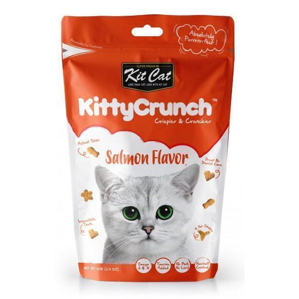 تشویقی کرانچی گربه کیت کت طعم سالمون