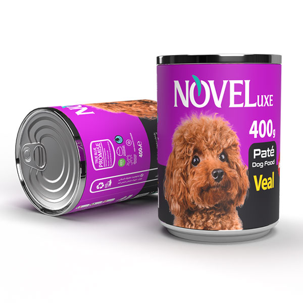 کنسرو پته سگ نوول با طعم گوشت گوساله