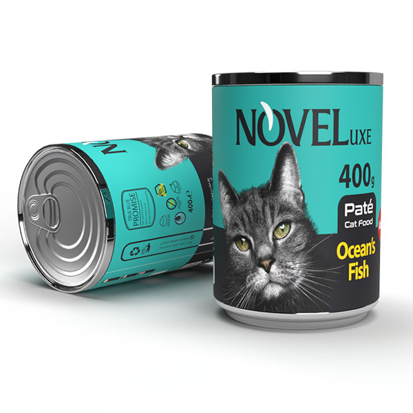 کنسرو پته گربه نوول با طعم ماهی اقیانوسی