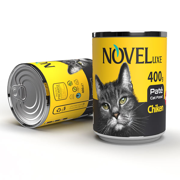 کنسرو پته گربه نوول با طعم مرغ