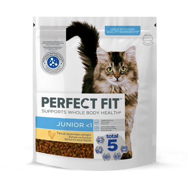 غذا خشک بچه گربه Perfect Fit طعم مرغ