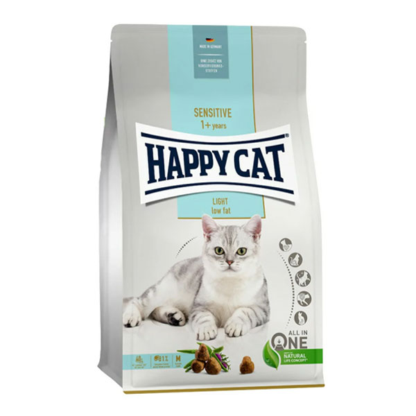 غذا خشک هپی کت مخصوص گربه‌ با مستعد چاقی