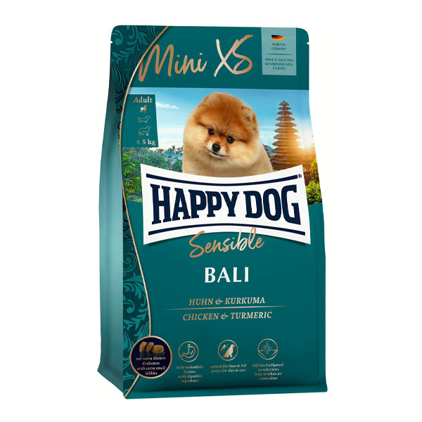 غذا خشک سگ هپی داگ با طعم مرغ و زرد چوبه