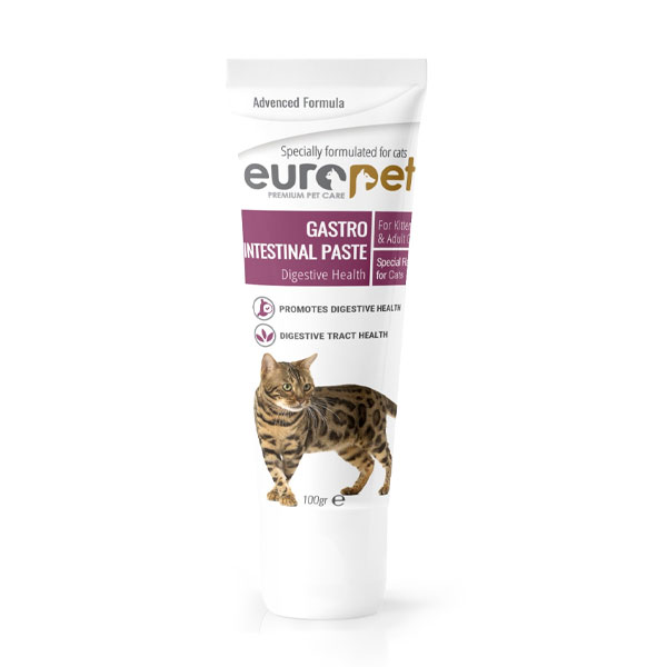 خمیر تقویت دستگاه گوارش گربه یوروپت