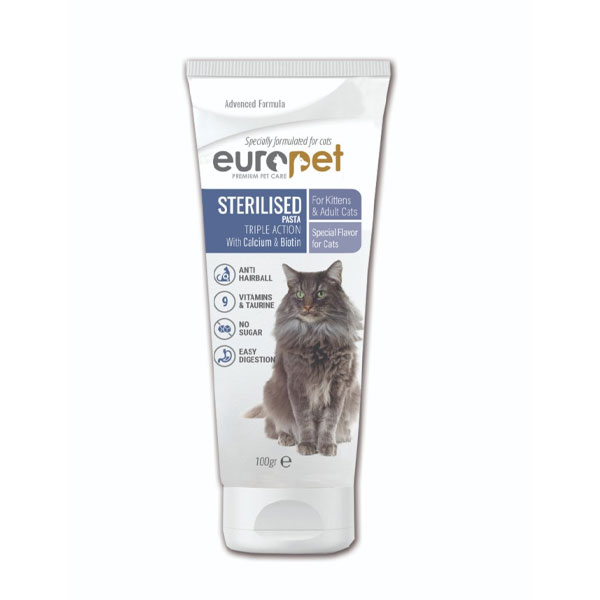 خمیر مالت مخصوص گربه عقیم شده یوروپت