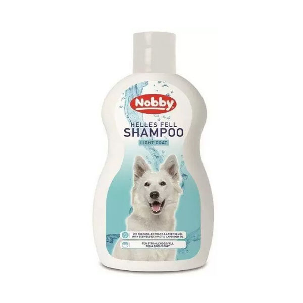 شامپو سگ نوبی مخصوص موهای روشن