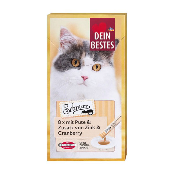 بستنی گربه دین بست طعم بوقلمون و کرنبری