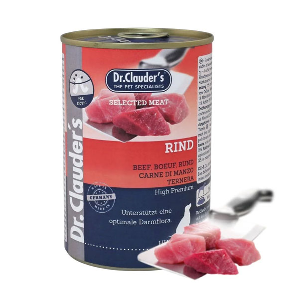 کنسرو سگ دکتر کلادرز طعم گوشت