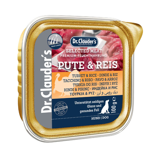 ووم سگ دکتر کلادرز طعم بوقلمون و برنج