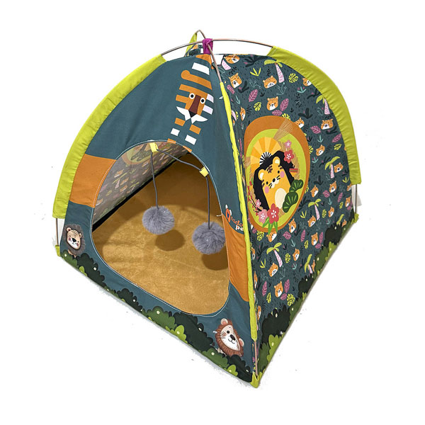 جای خواب سگ و گربه تادو طرح چادر سفری