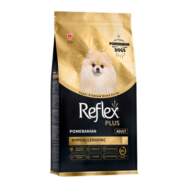 غذا خشک سگ رفلکس پلاس مدل پامرانین