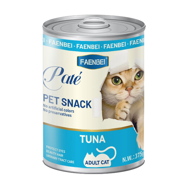 کنسرو پته گربه فنبی طعم ماهی تن