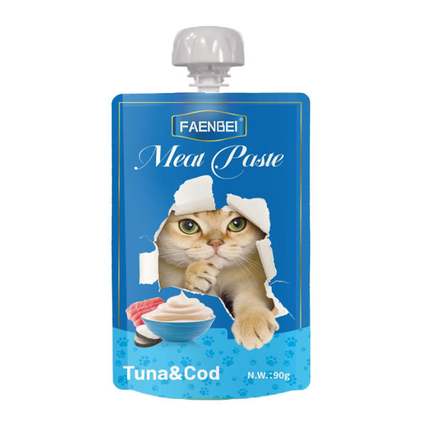 پودینگ گربه فنبی طعم ماهی تن و ماهی کاد