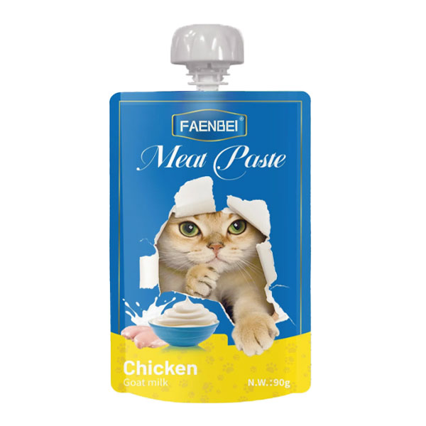 پودینگ گربه فنبی طعم مرغ و شیر بز