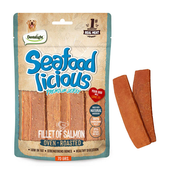 تشویقی سگ دنتالایت مدل Fillet Of Salmon