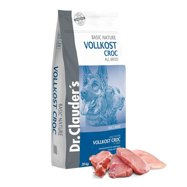 غذا خشک سگ بالغ همه نژادها دکتر کلادرز طعم گوشت گاو و خوک