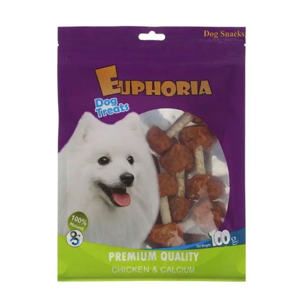 تشویقی سگ ایفوریا مدل دمبل با طعم مرغ