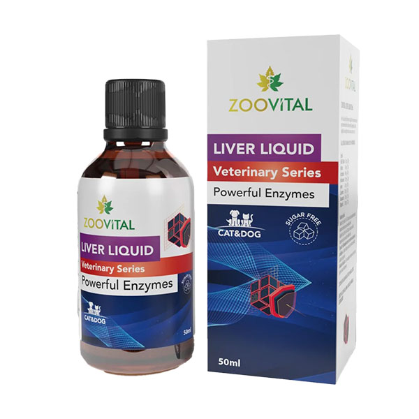 شربت مکمل کبد سگ و گربه زوویتال