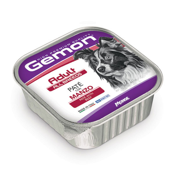 ووم سگ مونژه Gemon طعم گوشت گاو