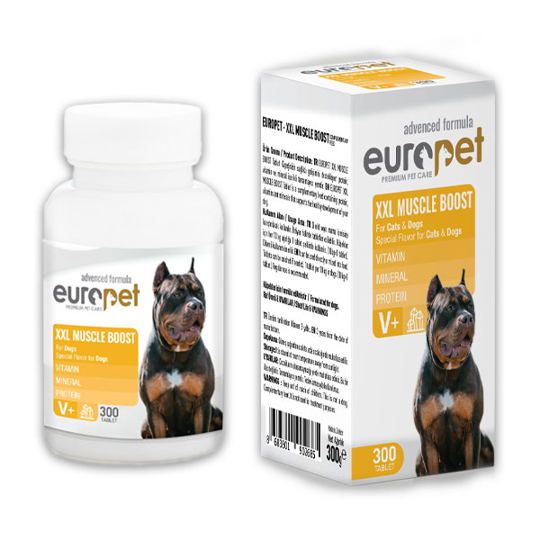 قرص تقویت عضله و عضله ساز سگ یوروپت