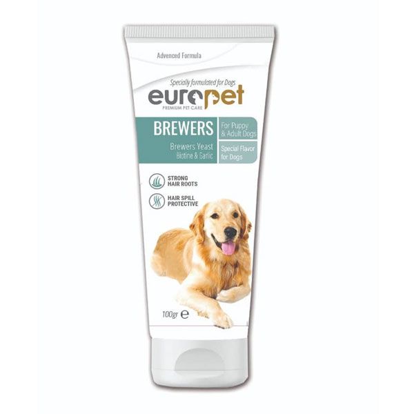 خمیر تقویت کننده پوست و مو سگ یوروپت