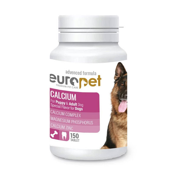 قرص کلسیم مخصوص سگ یوروپت