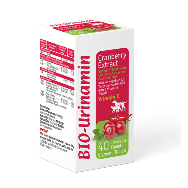 قرص یورینری محافظت از سیستم مجاری ادرار سگ و گربه بایو پت اکتیو