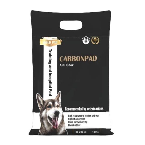 پد بهداشتی کربن دار حیوانات برند گلد پد