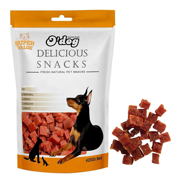 تشویقی سگ اوداگ مدل Chicken Granule With Cheese