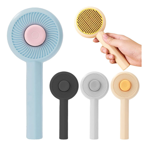 برس سگ و گربه با دکمه تخلیه مدل SWIRL